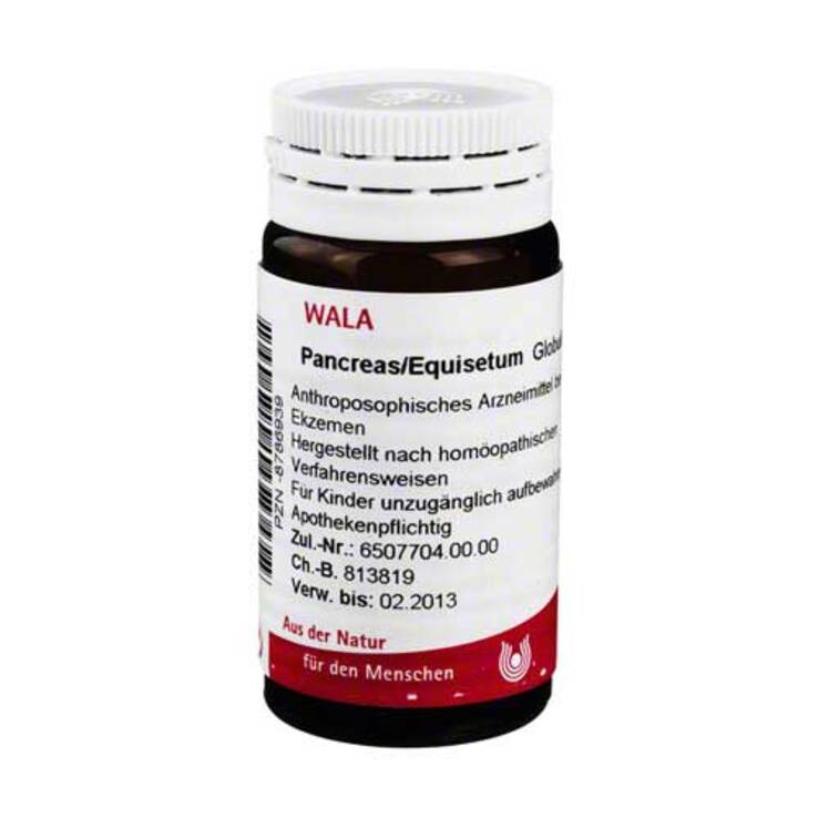 Pancreas / Equisetum Globuli, 20 g