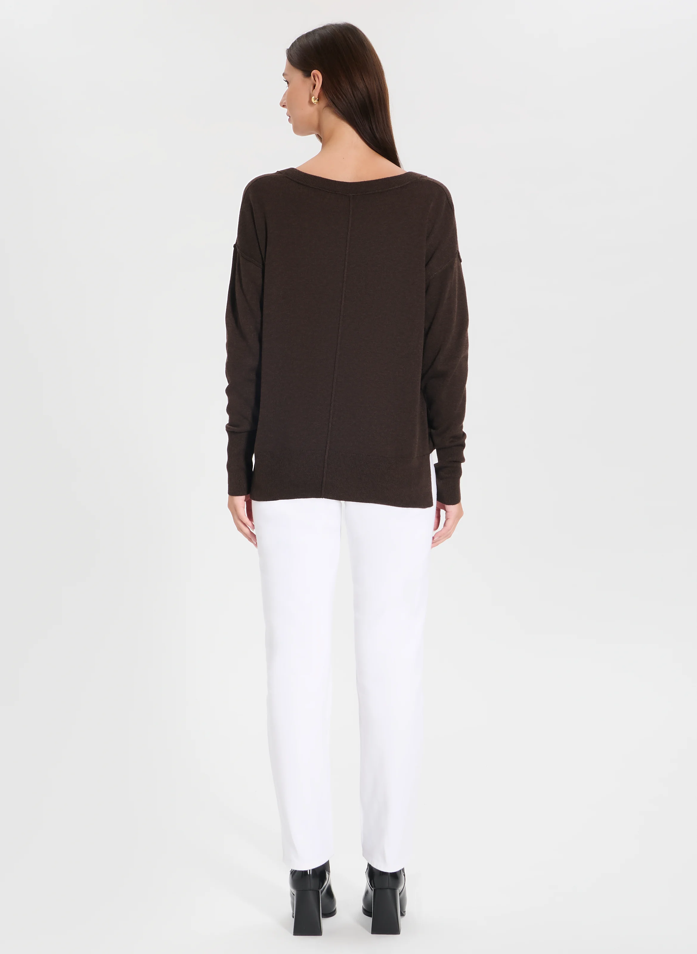 PUCCI - Pull droit en maille | Marron