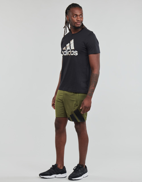 adidas Performance - 4K 3 BAR SHORT Focus / Oliva