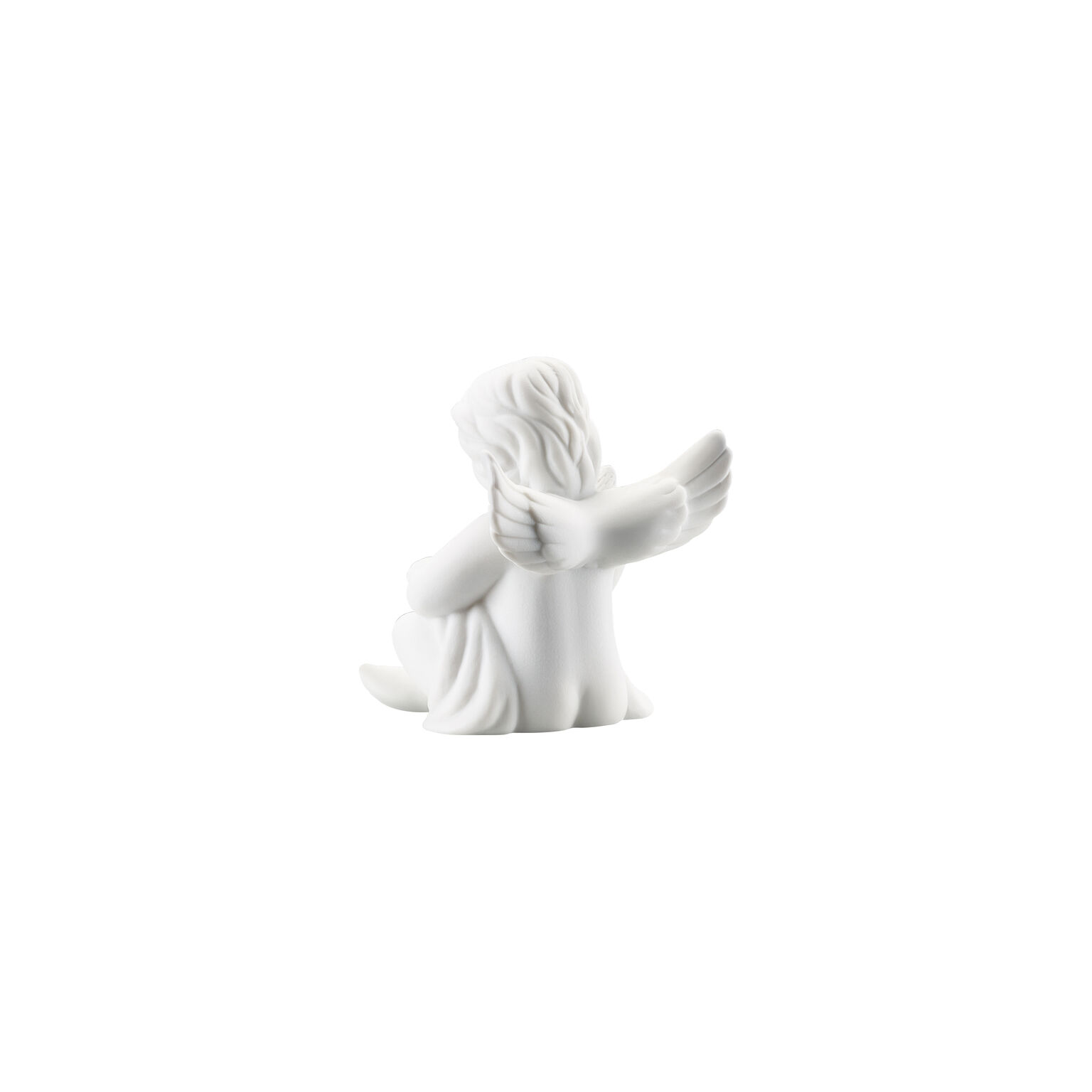 Angels Weiss matt Engel mit Katze