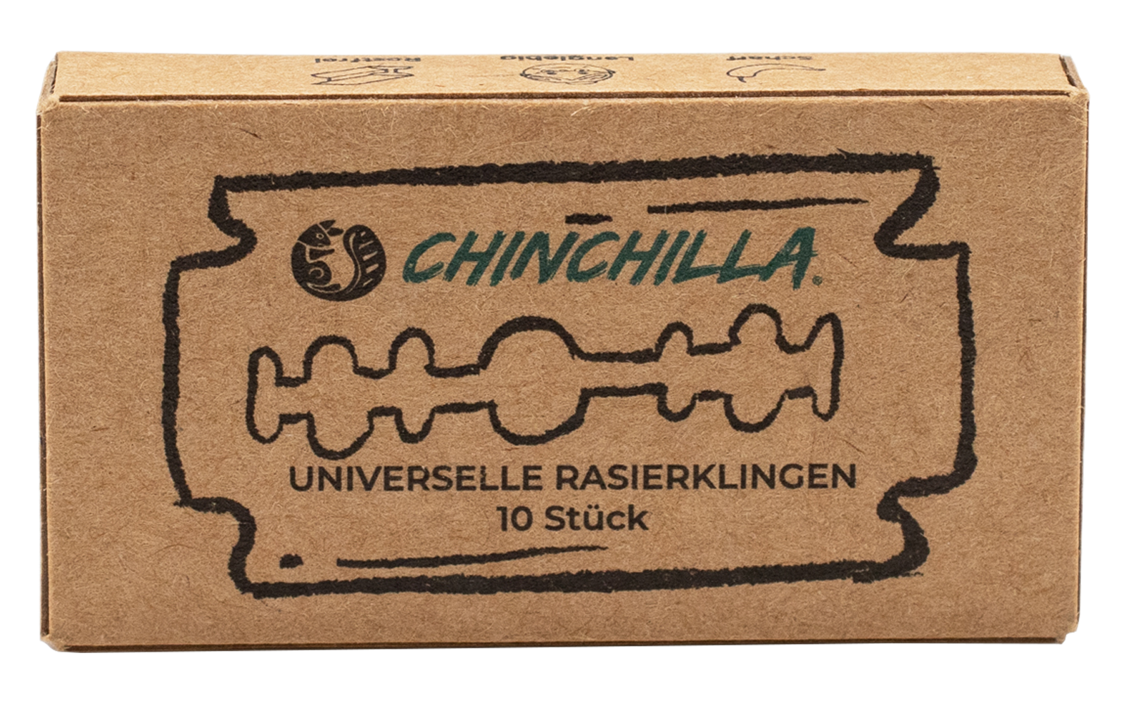Chinchilla Rasierklingen für Rasierhobel universell 10 Stück