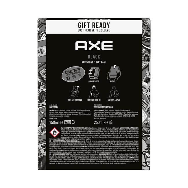 Axe Duo Set Black Geschenkset