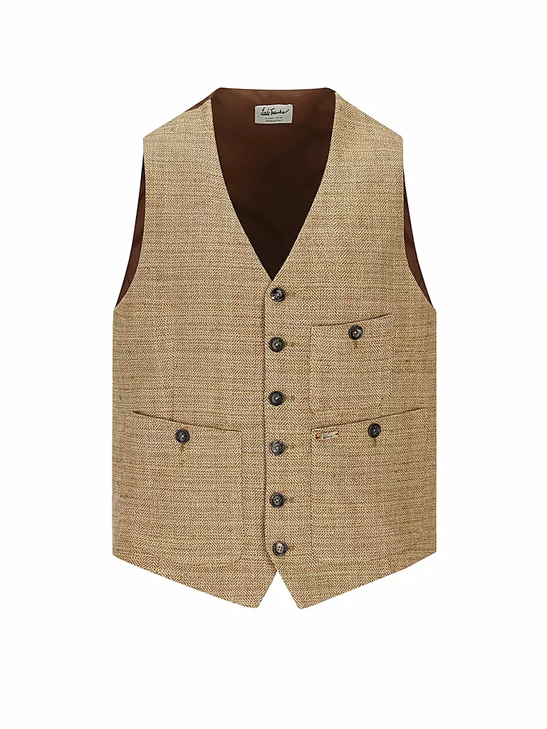 LUIS TRENKER Trachtengilet LUSEBA  camel
