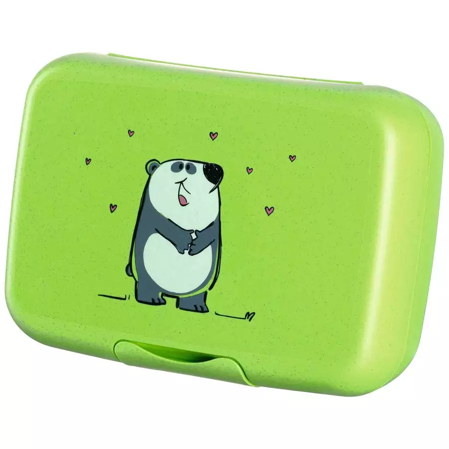Leonardo Brotdose Bambini 13.5 x 19 x 6.6 cm grün