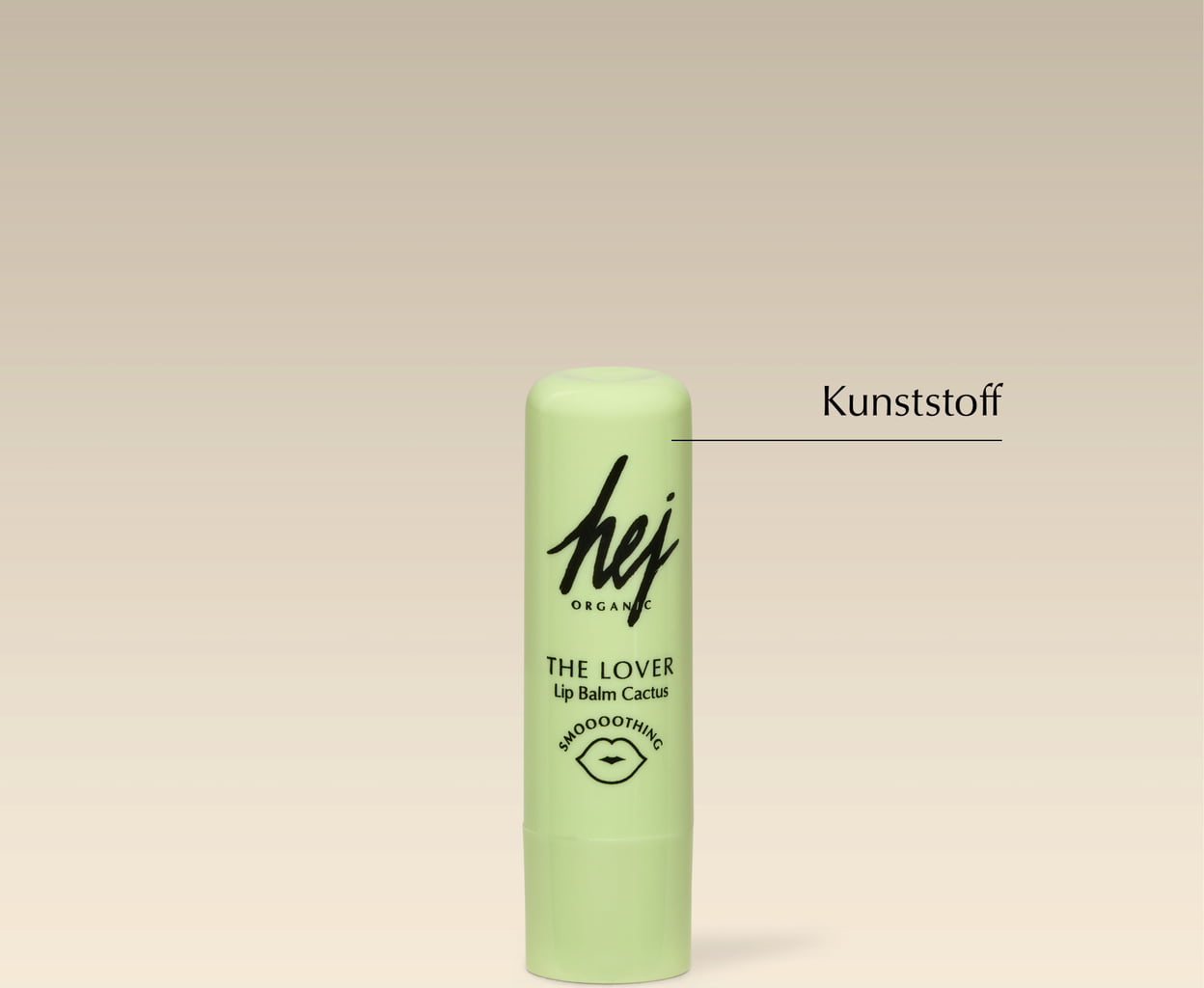 HEJ ORGANIC  Cactus The Lover Lip Balm, 4,80 g