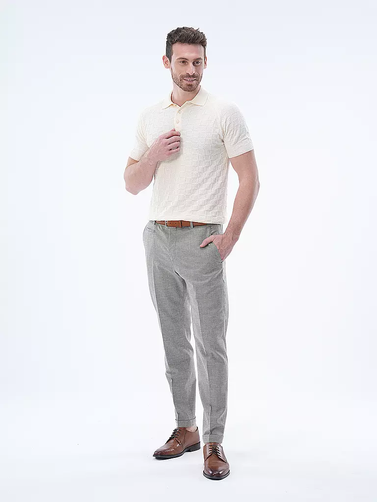 GRAN SASSO Poloshirt creme