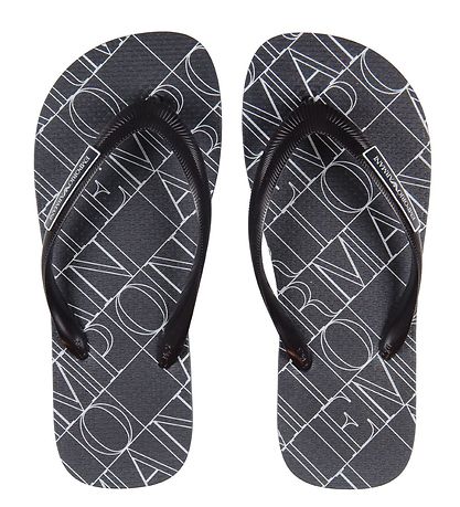 Emporio Armani Klipklapper - Navy m. M?nster