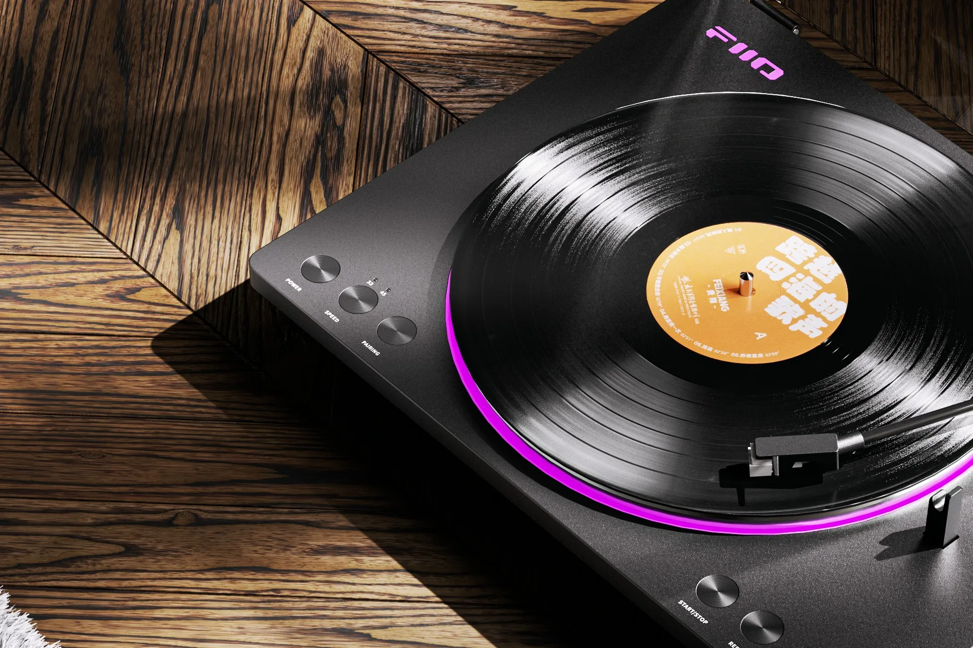 FiiO TT13 BT Noir Platines vinyle Bluetooth
