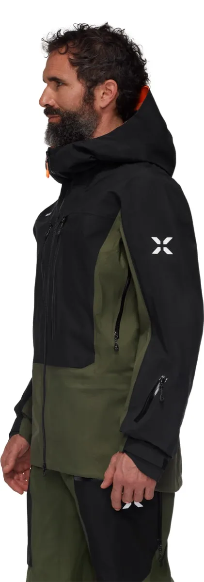 Mammut Eiger Free Advanced Hs Hooded Jacket Men Dark Marsh-Black