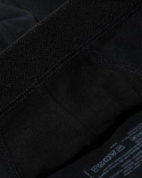 2 slips homme coton real lasting noir