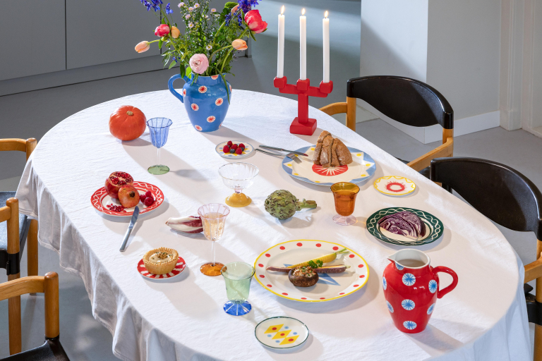 &klevering Festivo gebaksbordje Ø13 set van 4