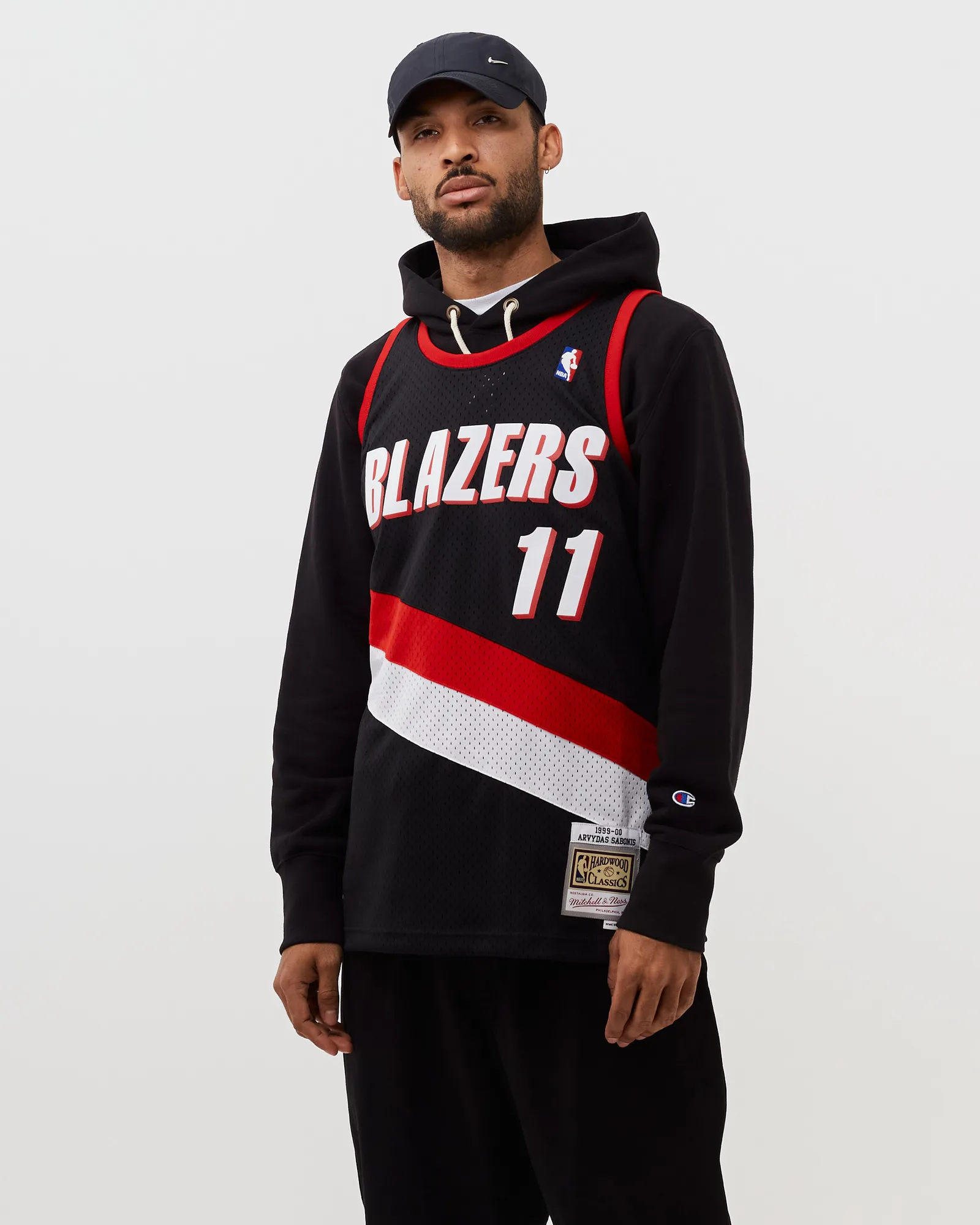 Mitchell & Ness NBA Swingman Jersey Portland Trail Blazers Road 1999-00 Arvydas Sabonis #11
