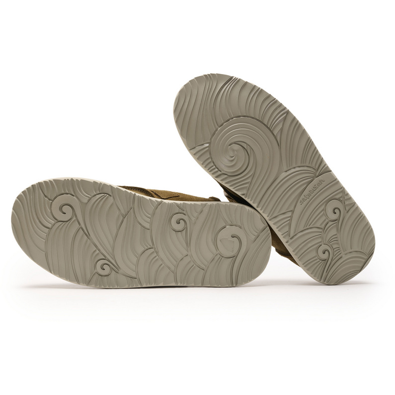 Satorisan Uwabaki Clog Strap Suede Schuhe