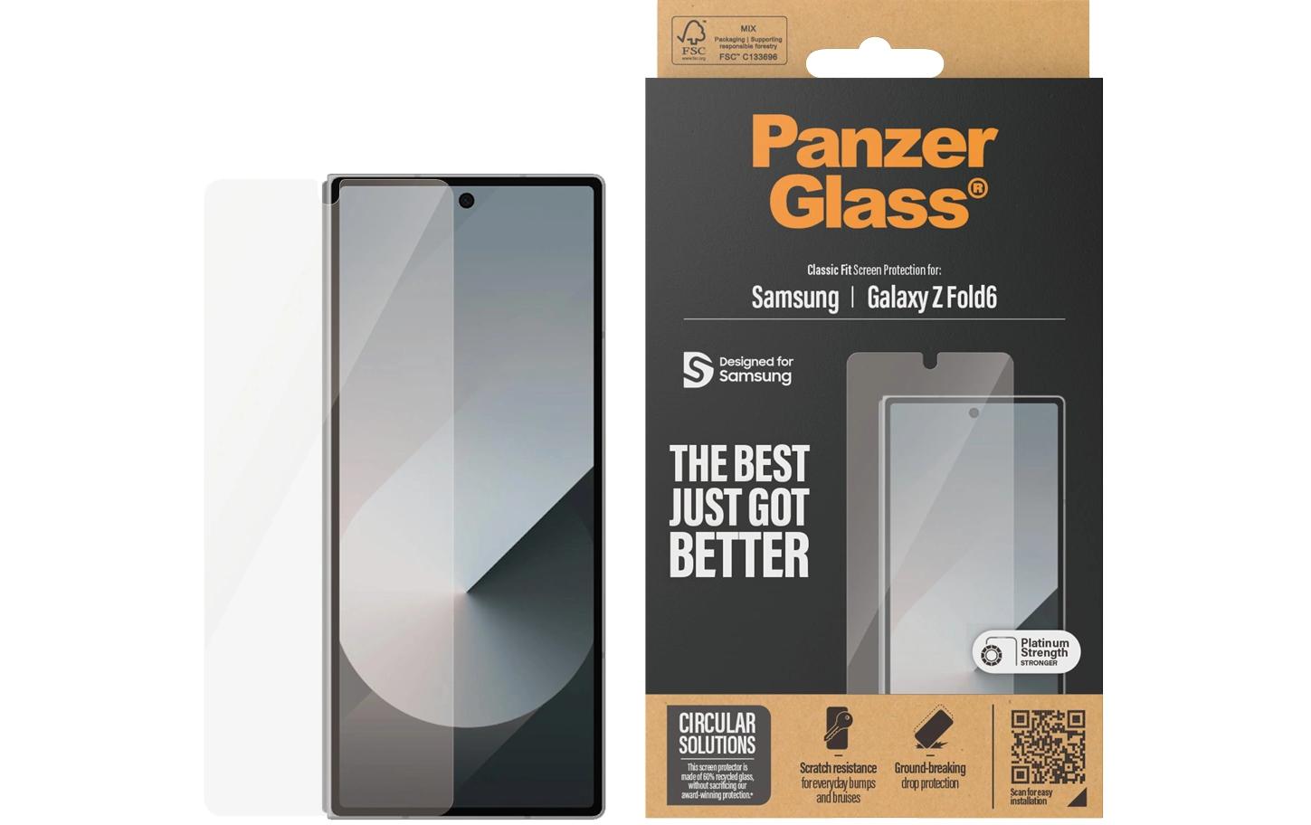 Displayschutz Classic Fit Galaxy Z Fold6Displayschutz für das Samsung Galaxy Z Fold6