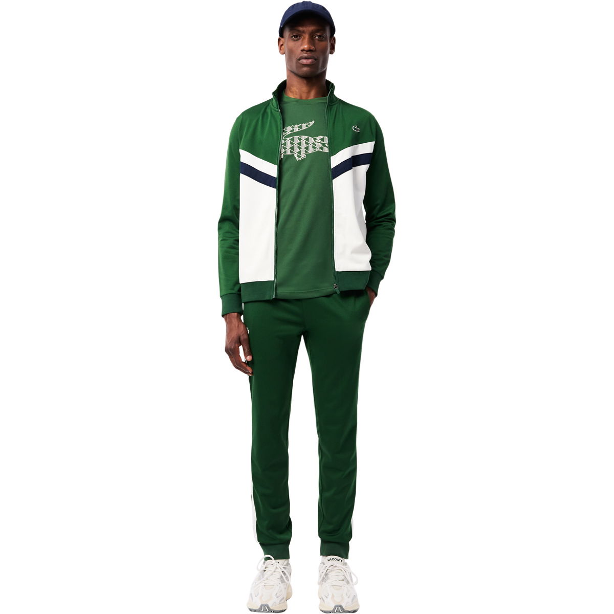 Lacoste Print Tennis Track Top Herre