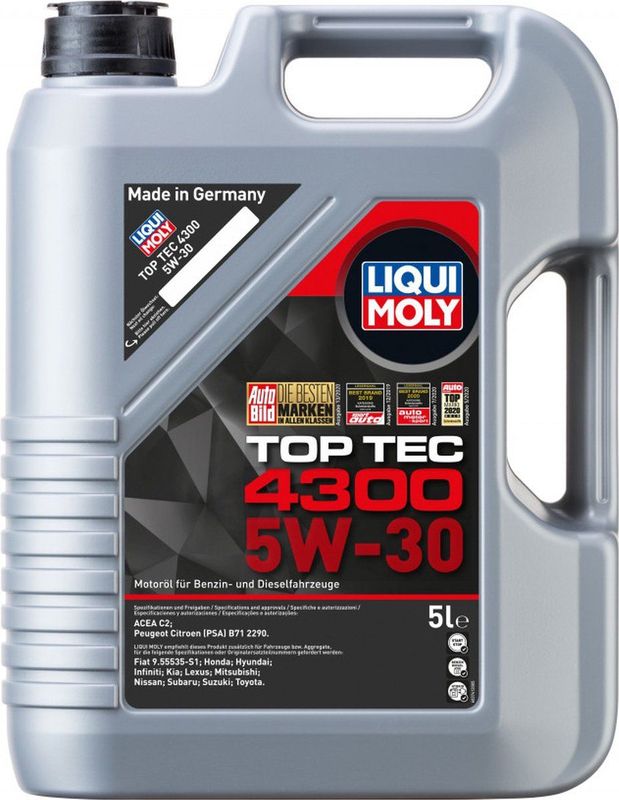 Liqui Moly - Top Tec 4300 - Motorolie - 5W30 - 5L