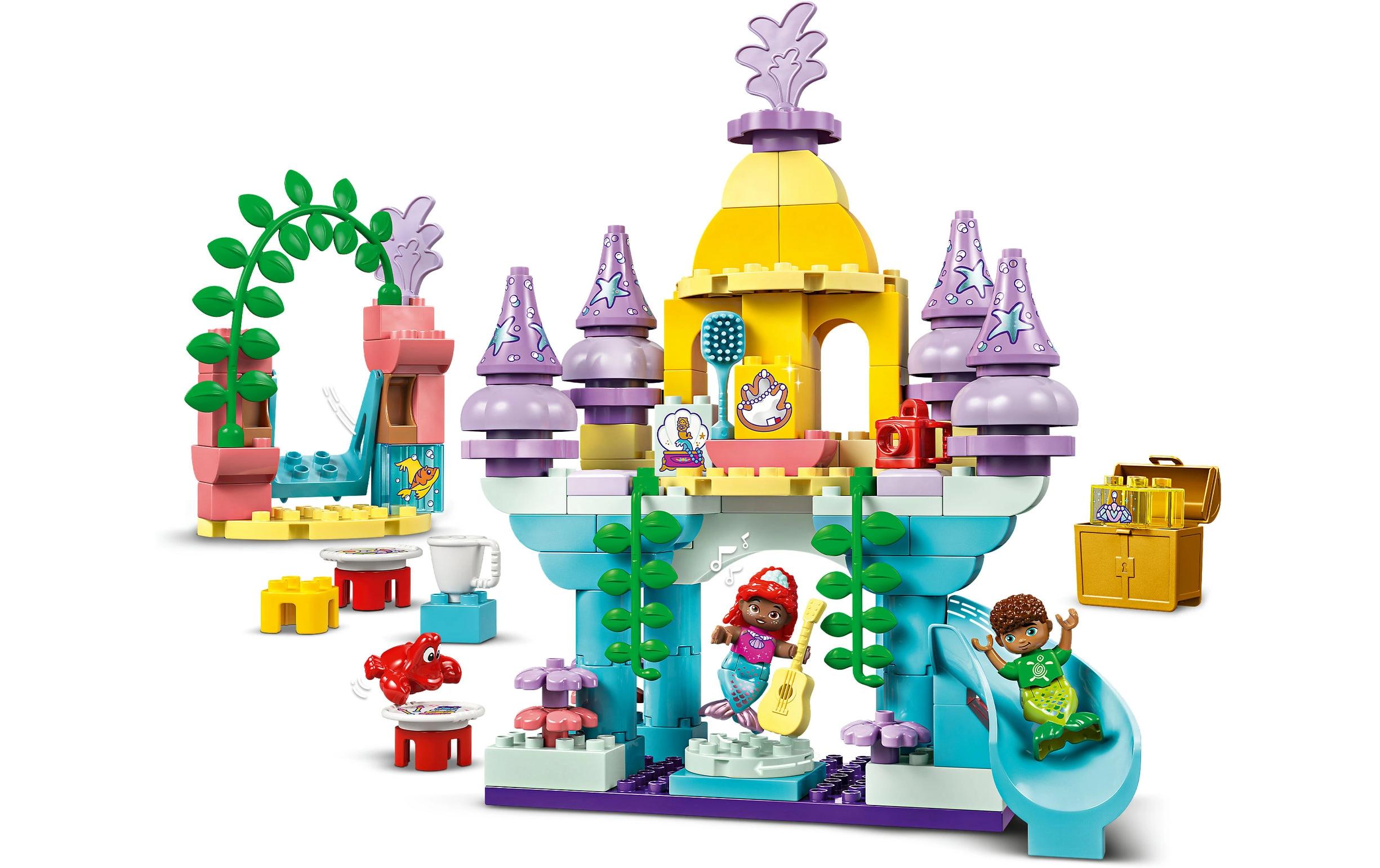 DUPLO® Arielles magischer Unterwasserpalast 10435Bauspielzeug für junge Fans von Arielle