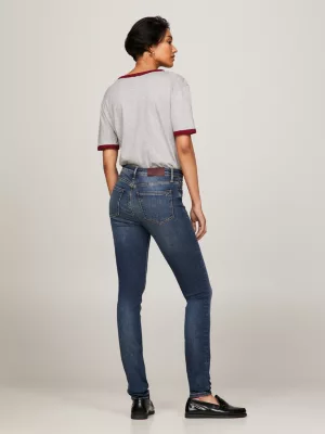 Calça jeans skinny de cintura média TH Flex