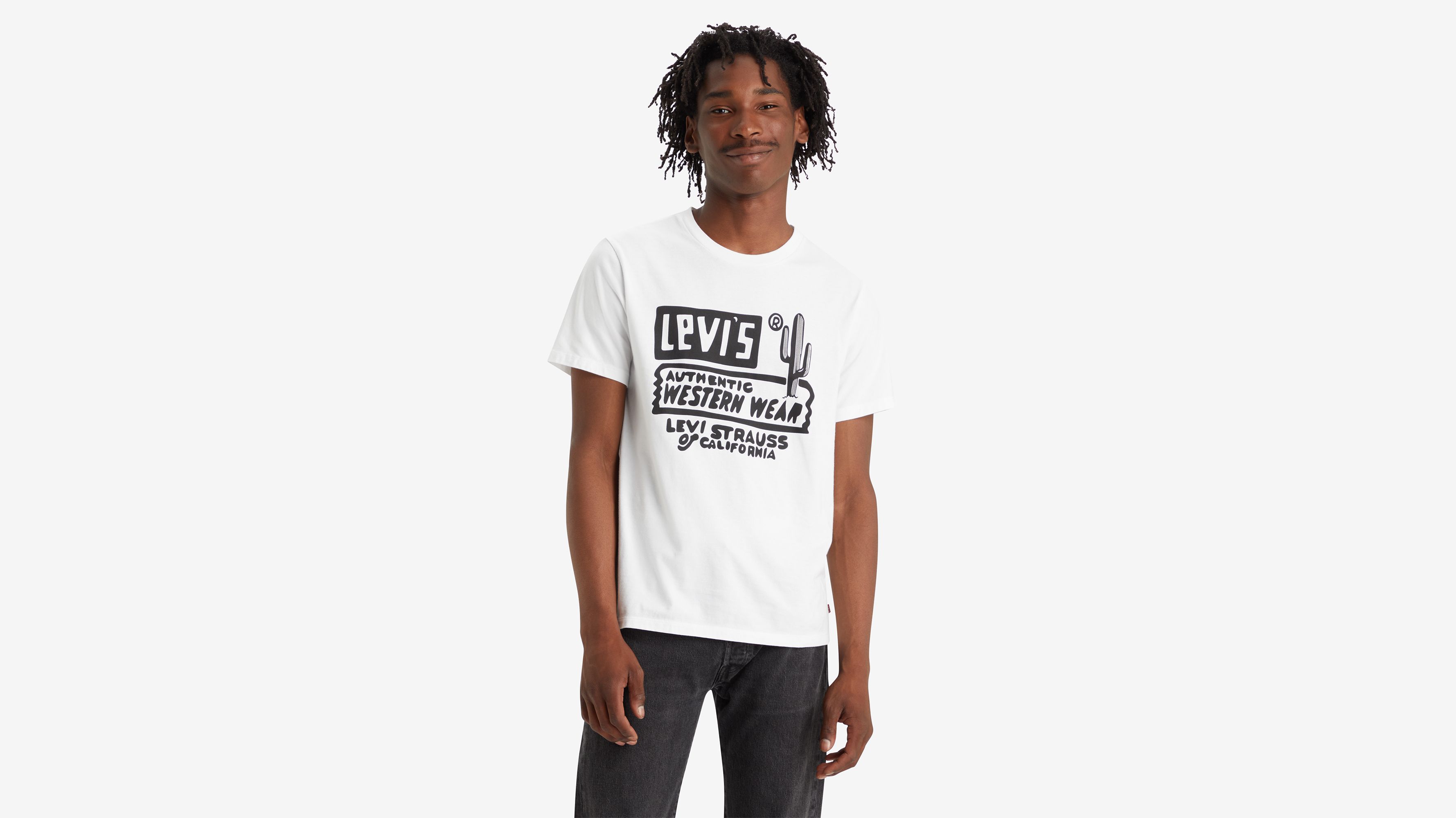 T-shirt graphique classique - Western Wear White+ - Blanc