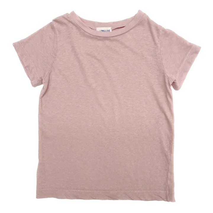 Longlivethequeen T-shirt Coton bio | Rose pâle