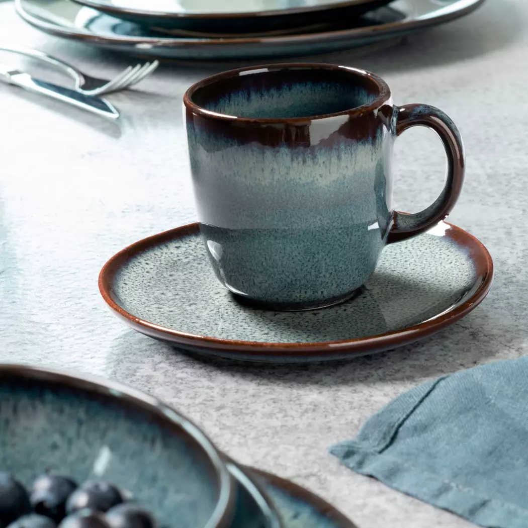 Kaffeetasse Lave Gris 190 ml