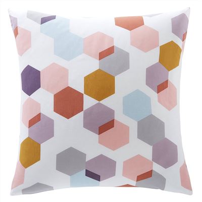 Linge de lit motif graphique - BECQUET CRÉATION