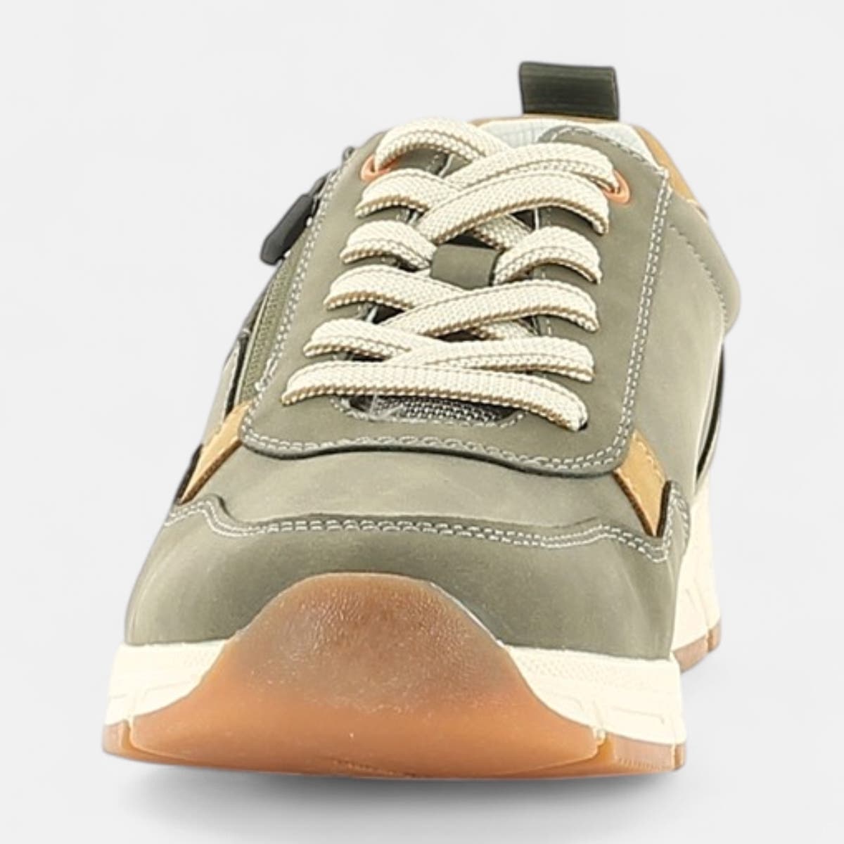 Baskets basses Homme kaki