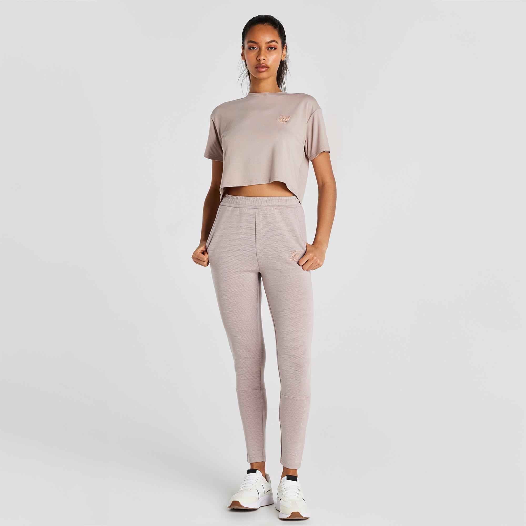 SikSilk Sports Essentials Crop Top Womens