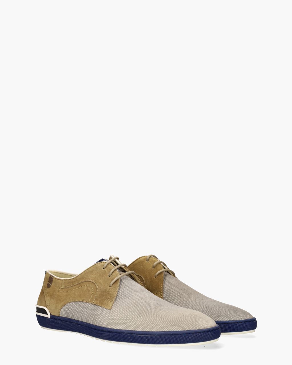 Floris Van Bommel De Scooper 05.09 Taupe Heren Veterschoenen