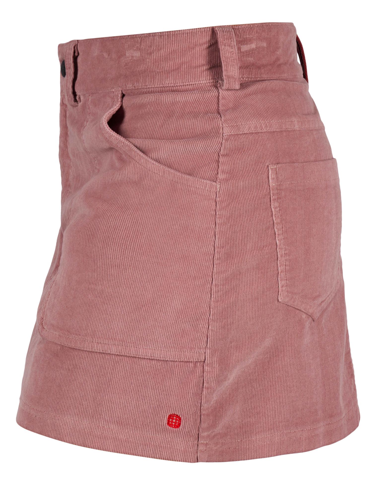 Amundsen Cord G.Dyed Skirt Womens Faded Peony Pink