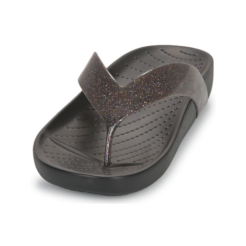 Crocs - Crocs Splash Glitter Flip - Noir