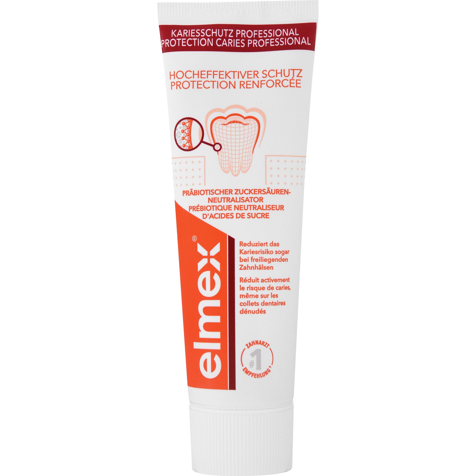 Elmex Zahnpasta Kariesschutz Professional 2 x 75 ml