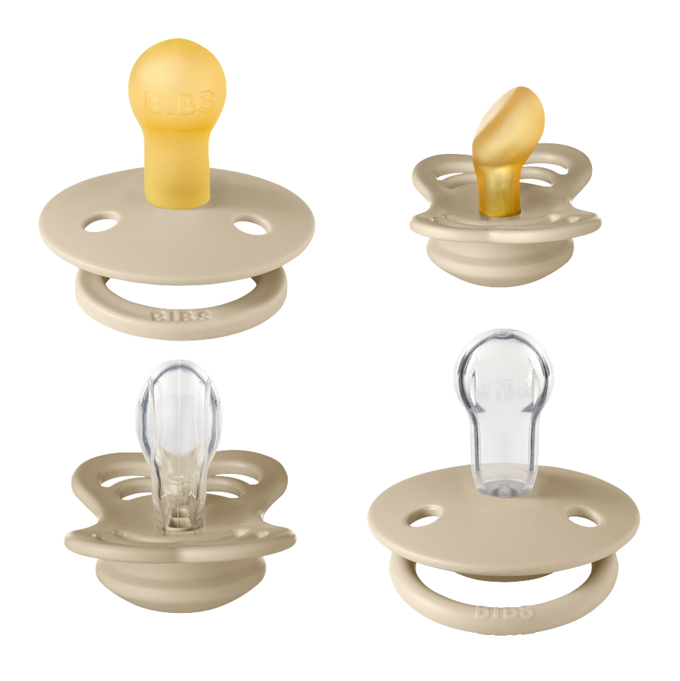 BIBS - Pacifiers Try-it Collection - Vanilla - Size 1
