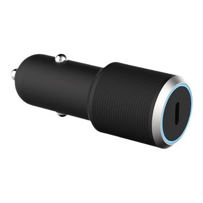 Force Power Lite - Chargeur allume cigare pour voiture - USB-C - noir