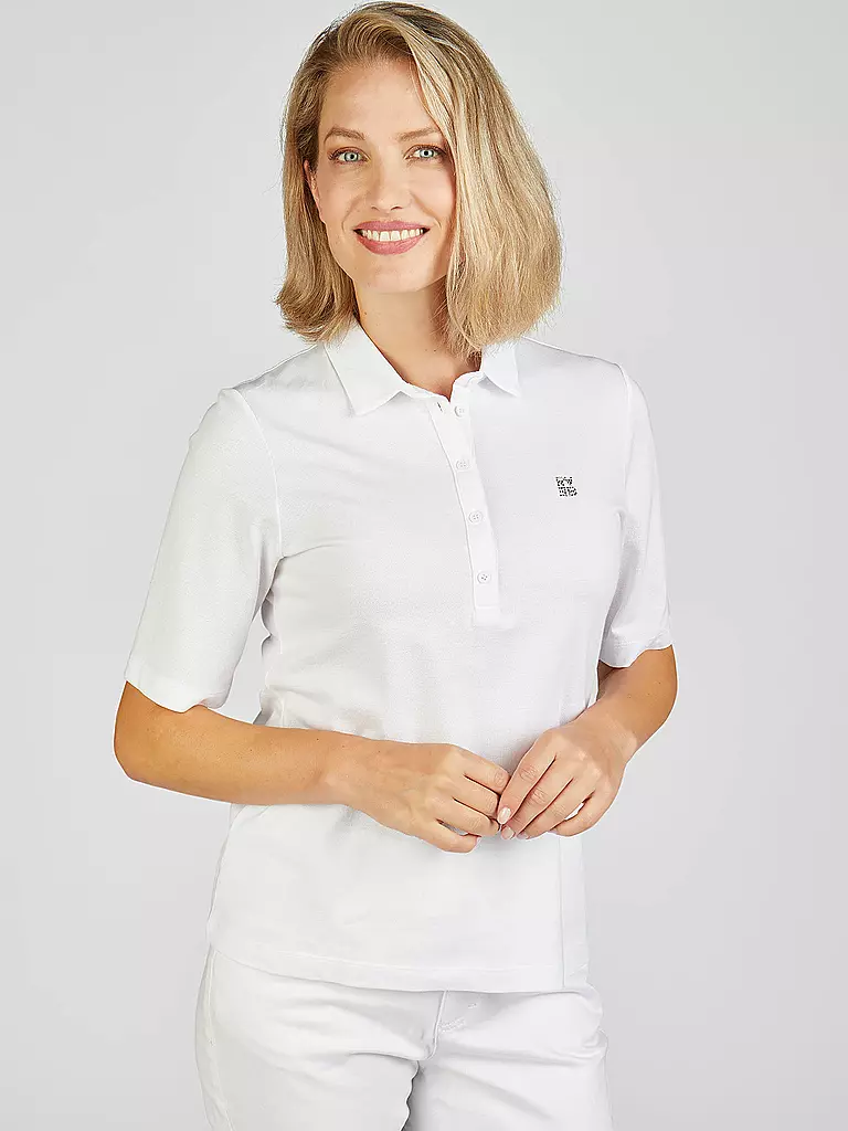 RABE Poloshirt  weiss