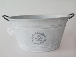 POT EN ZINC ANSES METAL 41.8X31X22CM