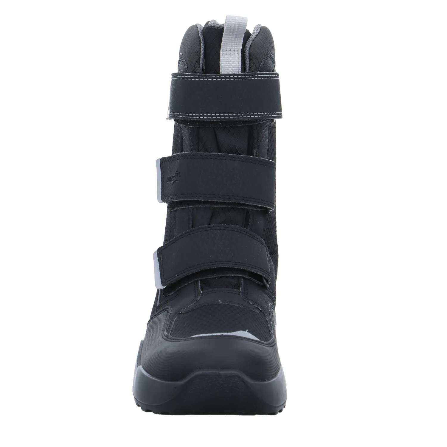 SUPERFIT Jungen- Snowboot Membran Schwarz Textil  Winterstiefel