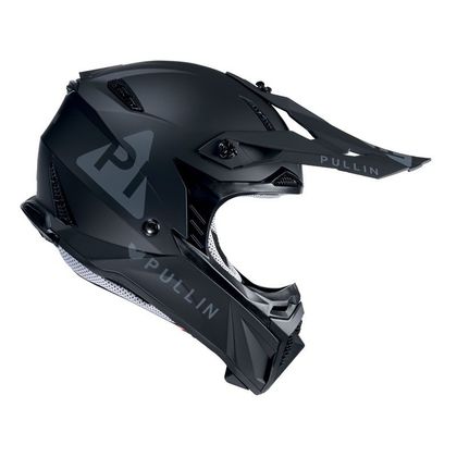 Casque cross Pull-in SOLID 2024 - Noir