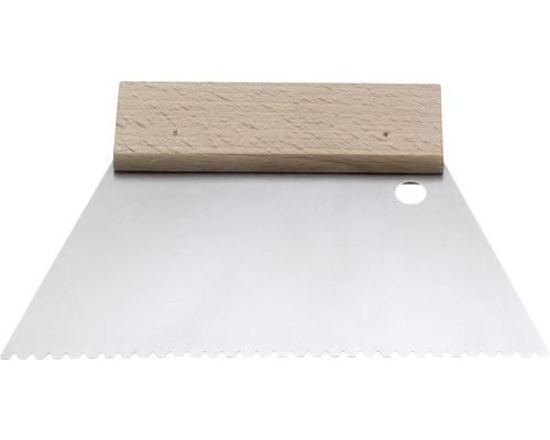 Lijmspatel 18 cm 2x3 getand