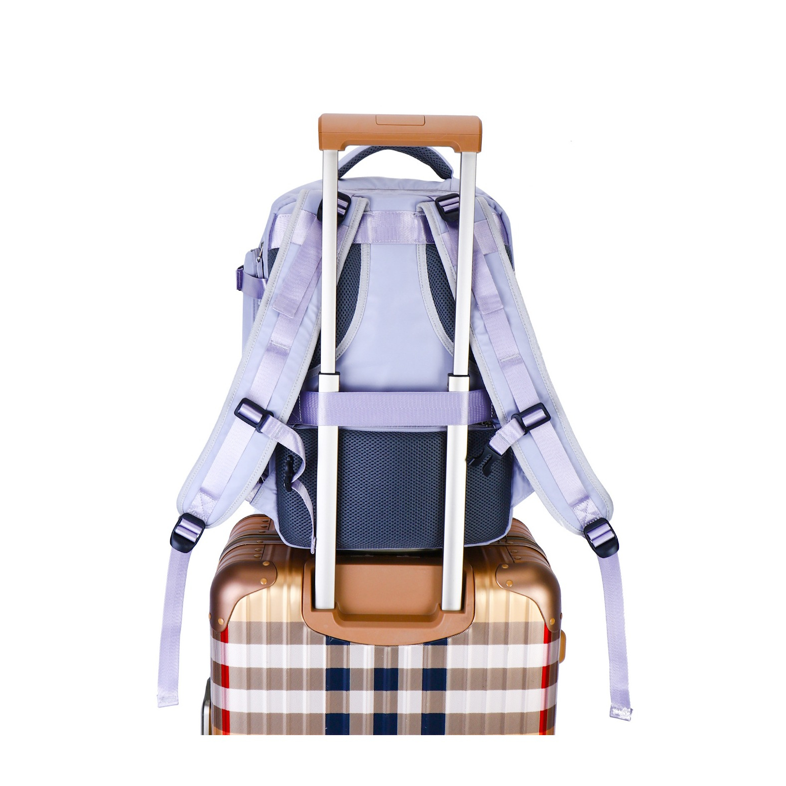 (42x31cm) 20L Reise Rucksack Handgepäck Tasche mit Schuh- / Nassfach / Laptop Fach bis 14