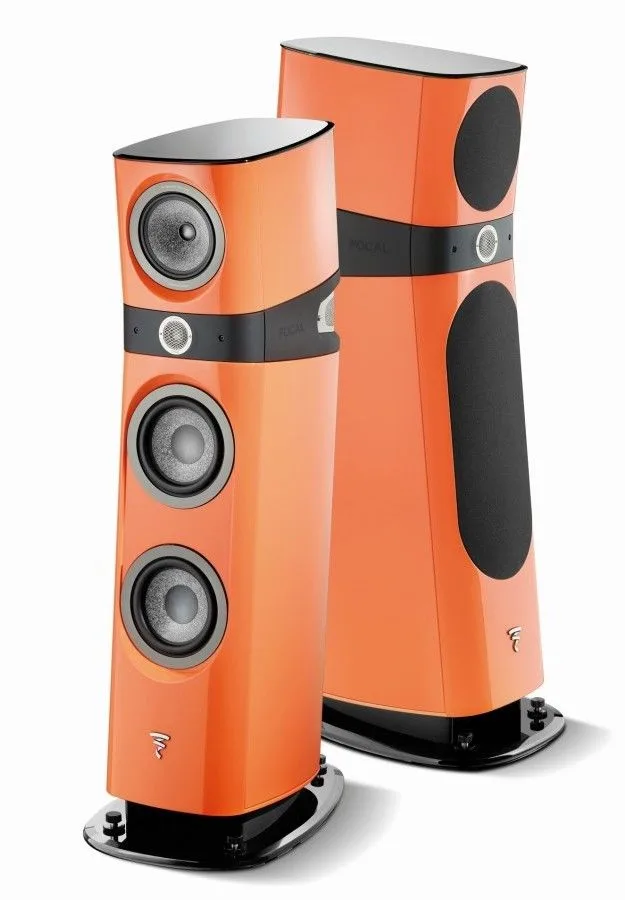Focal Sopra N°3 Orange électrique (la paire) Enceintes colonne