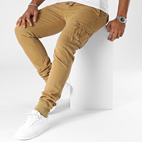 Pantalon Cargo Beige