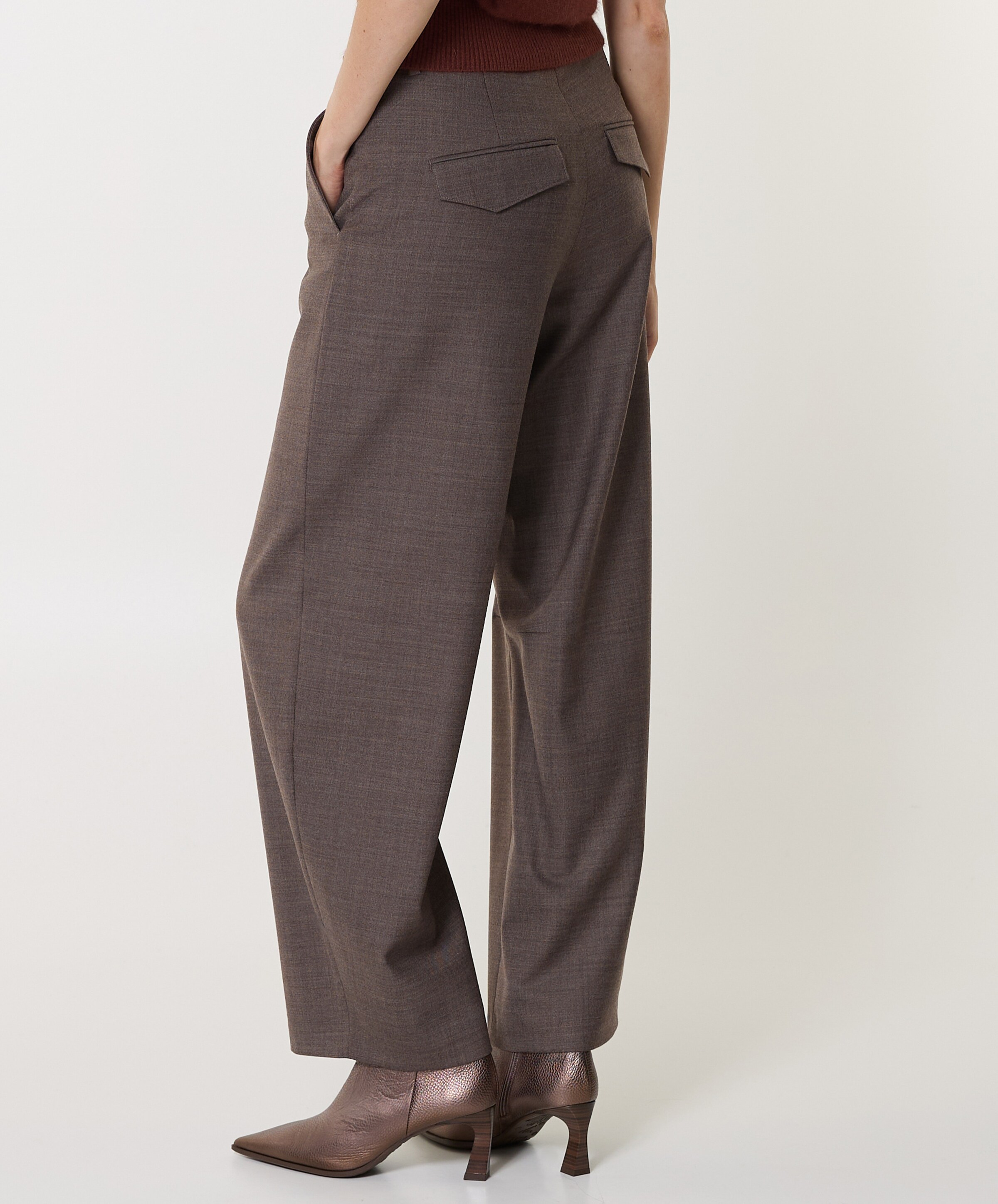 Cambio Edita dames broek bruin