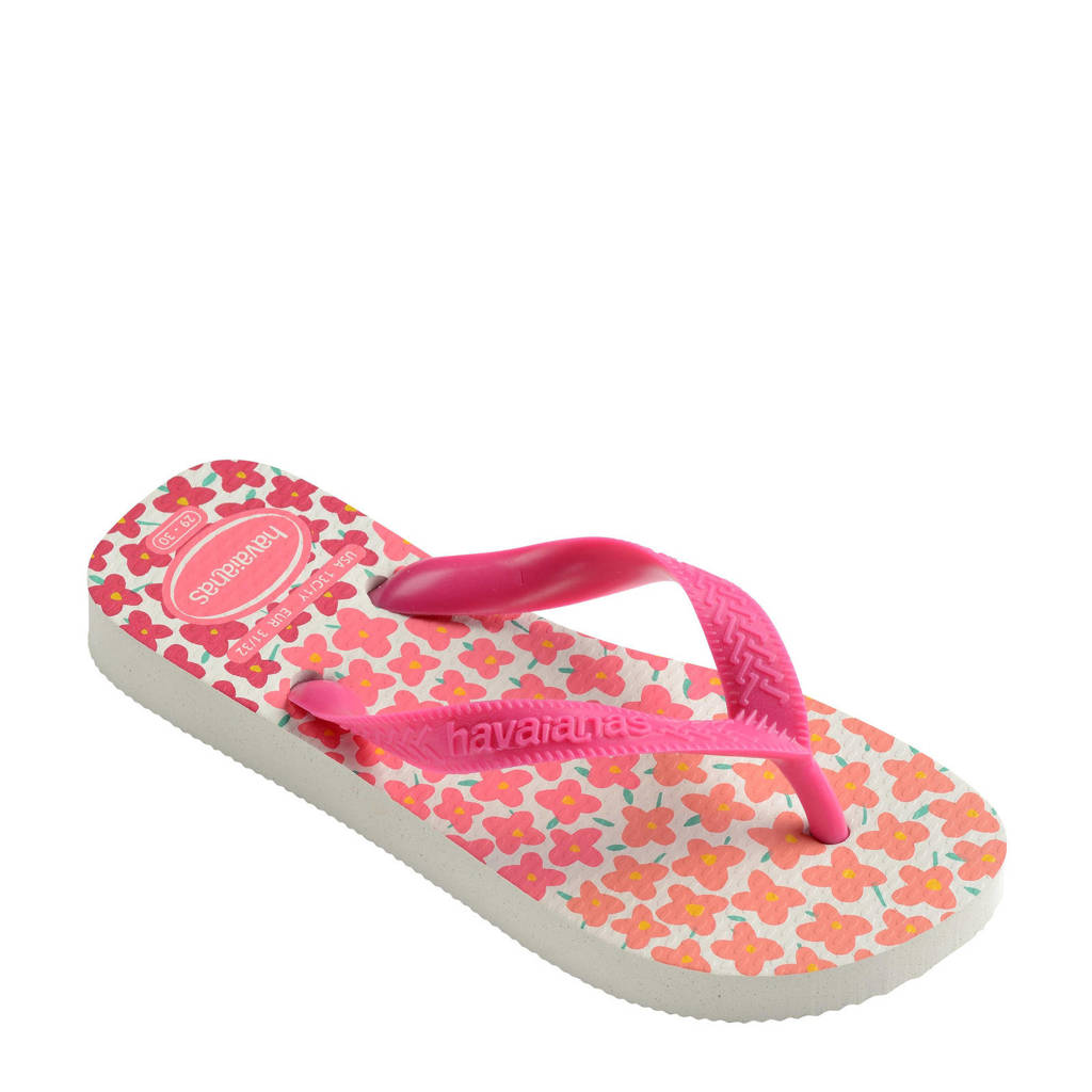 Havaianas Kids Floresteenslippers roze