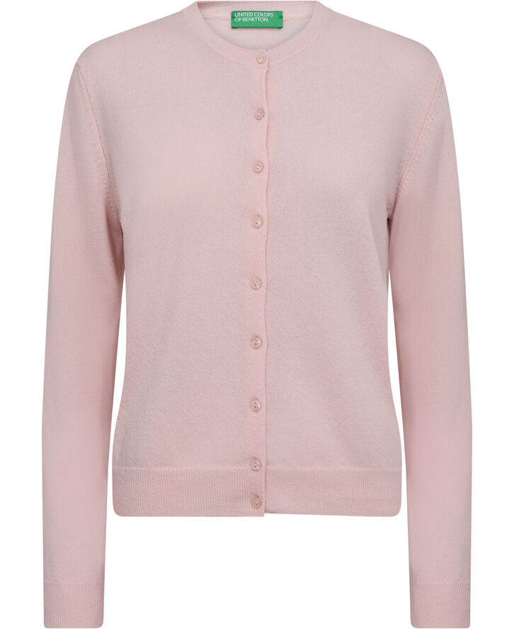 United Colors of Benetton L/S SWEATER Lyserød