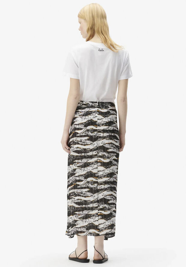 Lala Berlin Skirt Svyna Zebra wave dot