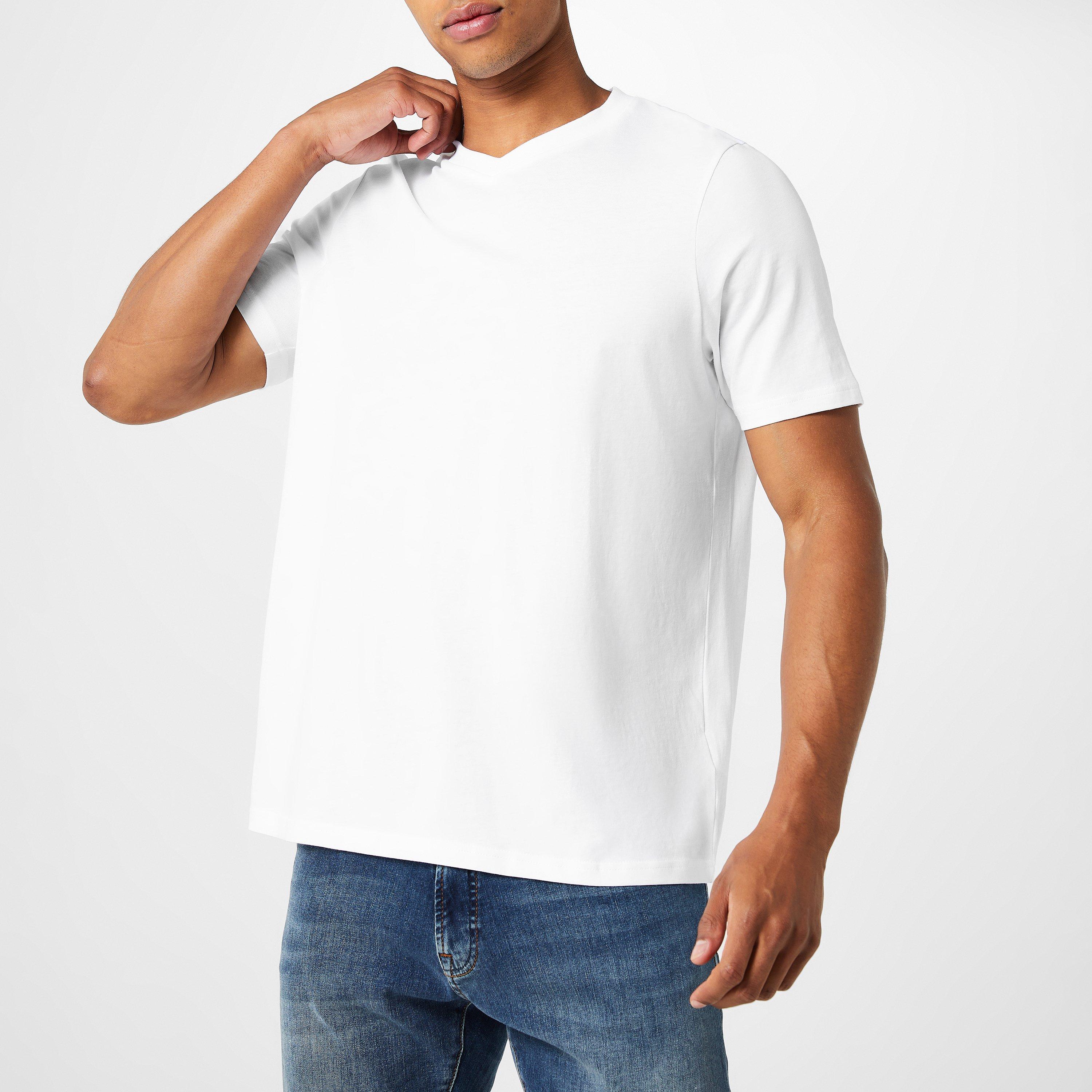 Donnay Three Pack V Neck T Shirt Mens