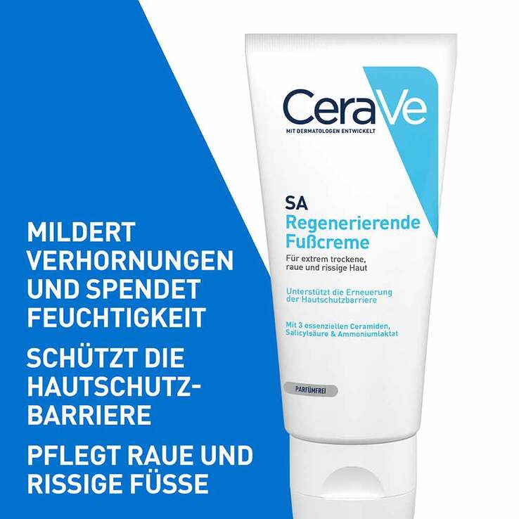 CeraVe SA regenerierende Fußcreme, 88 ml