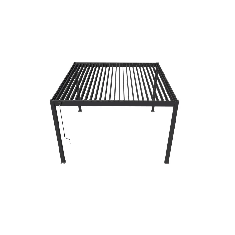 Orion Premium overkapping - 400 x 400 cm - Antraciet