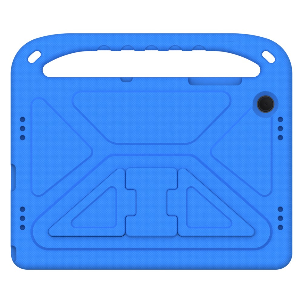 Samsung Galaxy Tab A11  Plus / A9  Plus Stossfeste Kinder Schaumstoff Hülle mit Griff   Kickstand - Blau